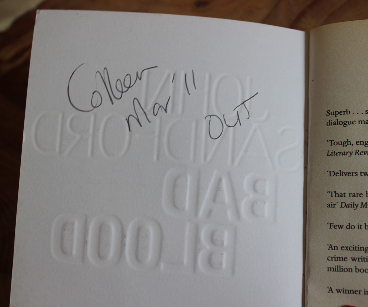 Bad Blood - John Sandford