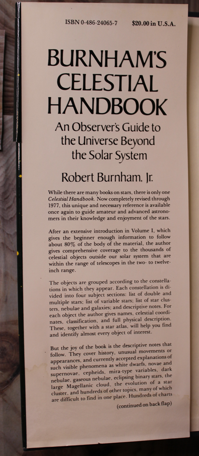 Burnham's Celestial Handbook - Robert Burnham. Jr.