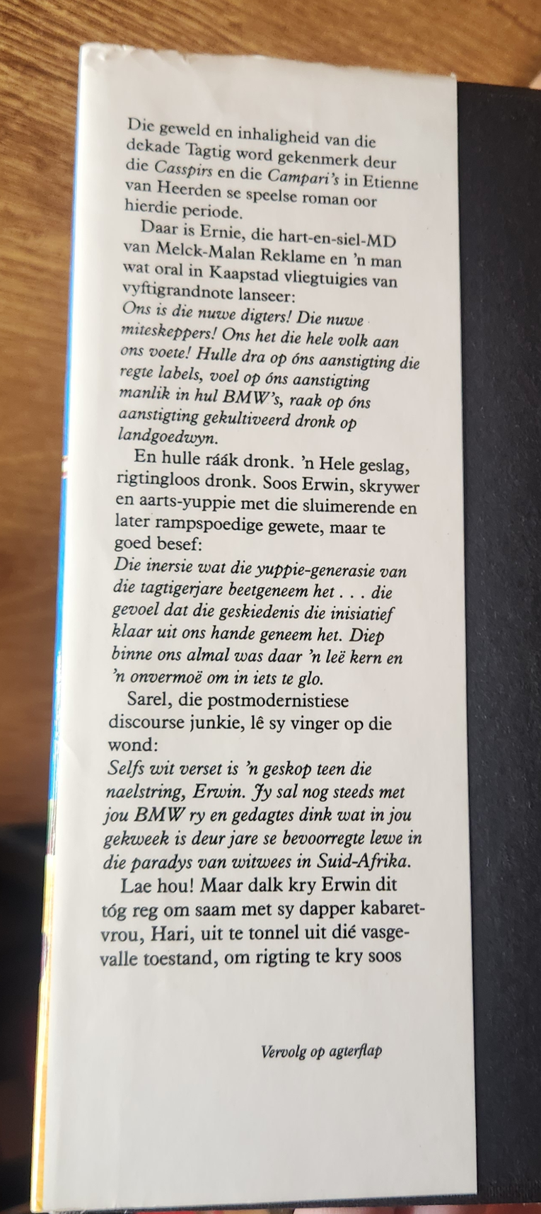 Casspirs en Campari's - Etienne van Heerden