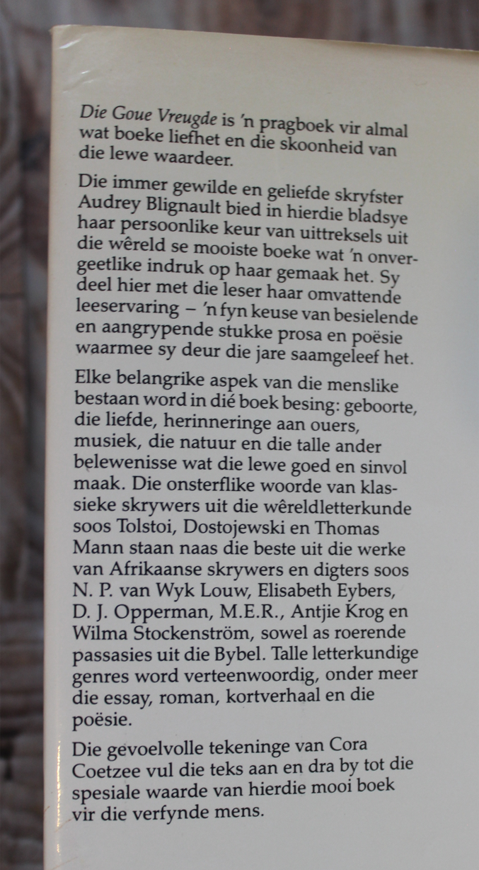 Die Goue Vreugde - Audrey Blignault