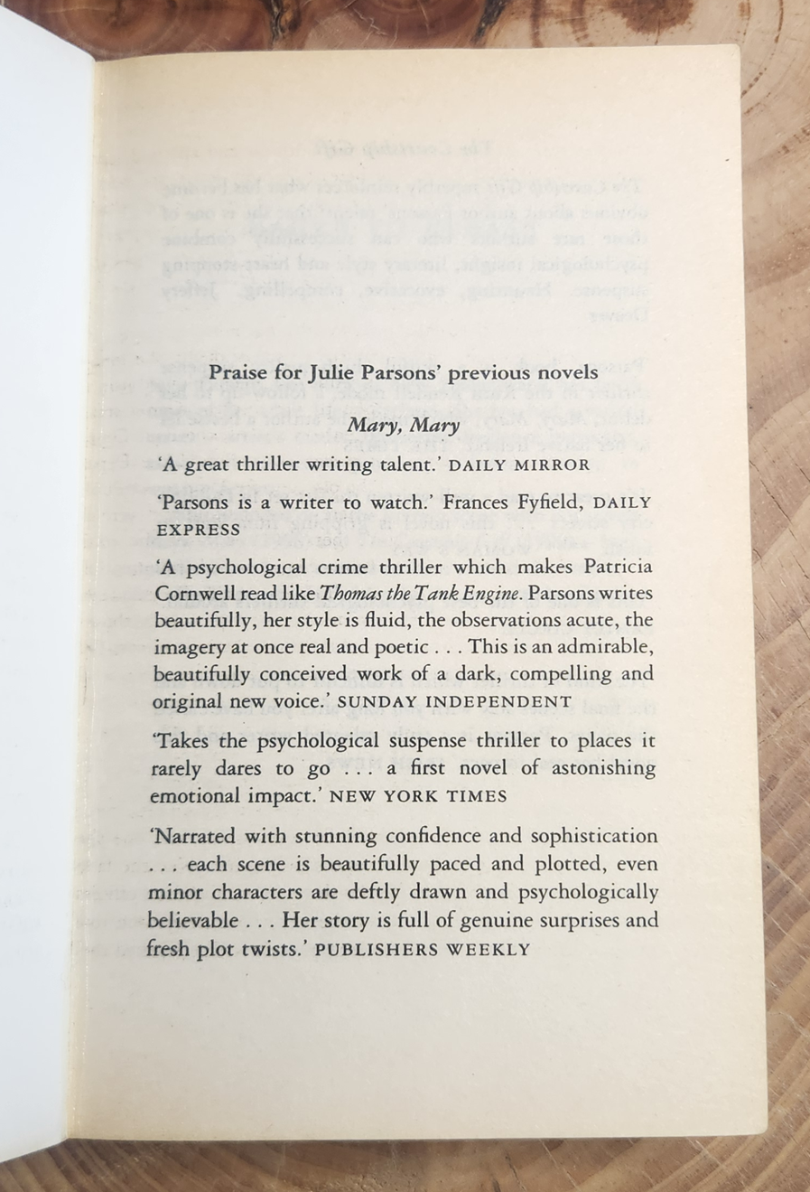 Eager to please - Julie Parsons