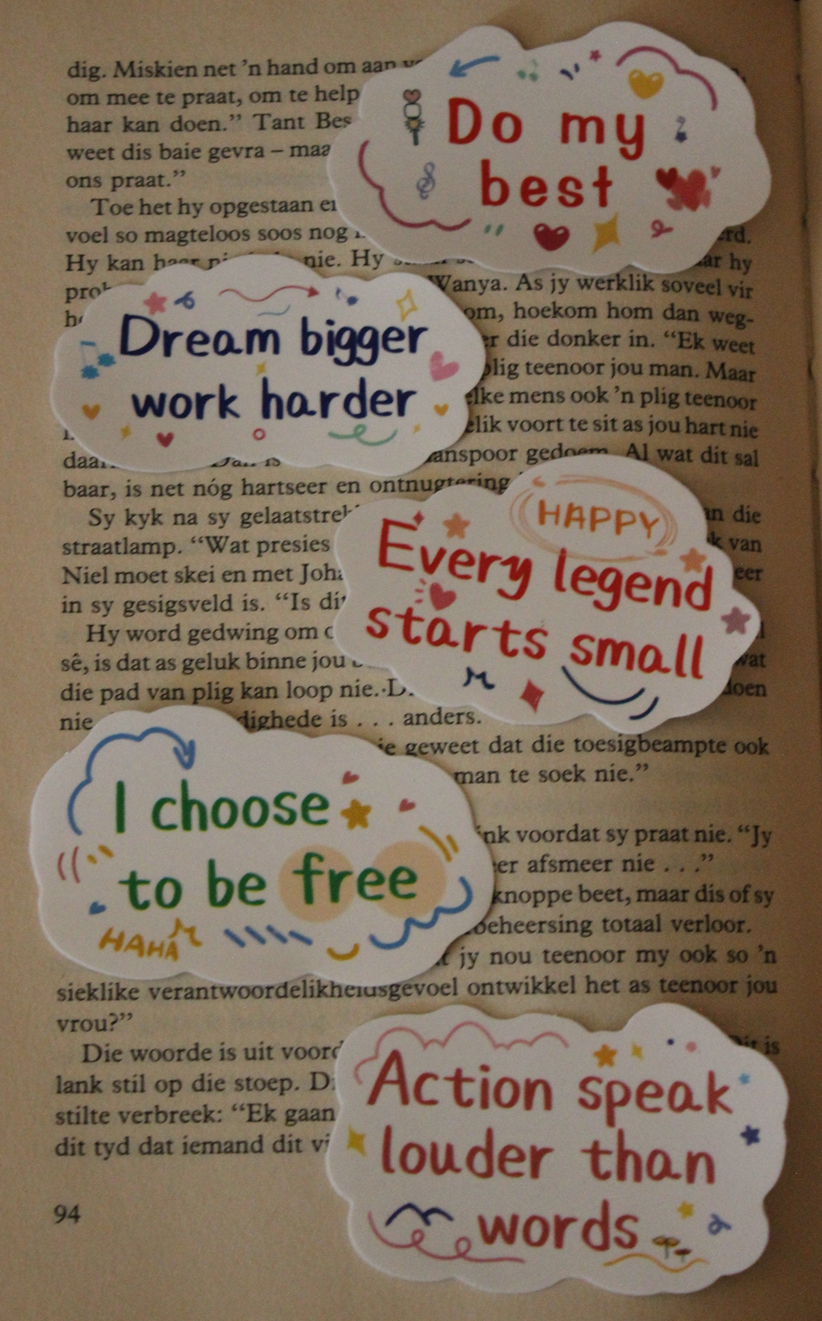 Motivational Sticker Set 2
