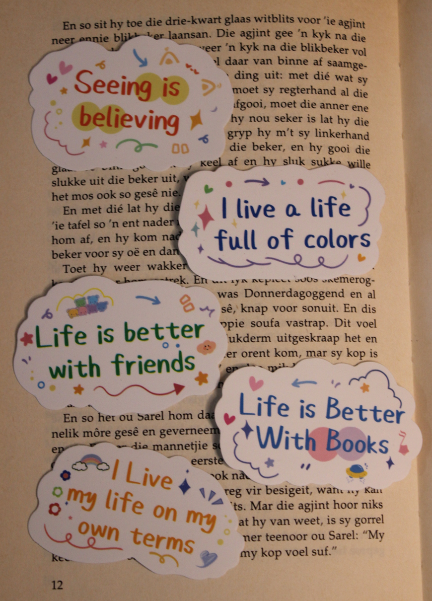 Motivational Sticker Set 5