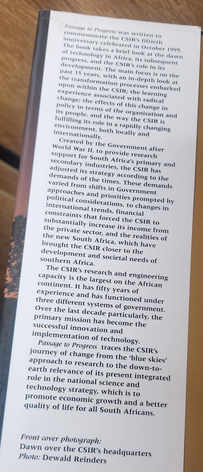 Passage to progress - Nicoline Basson