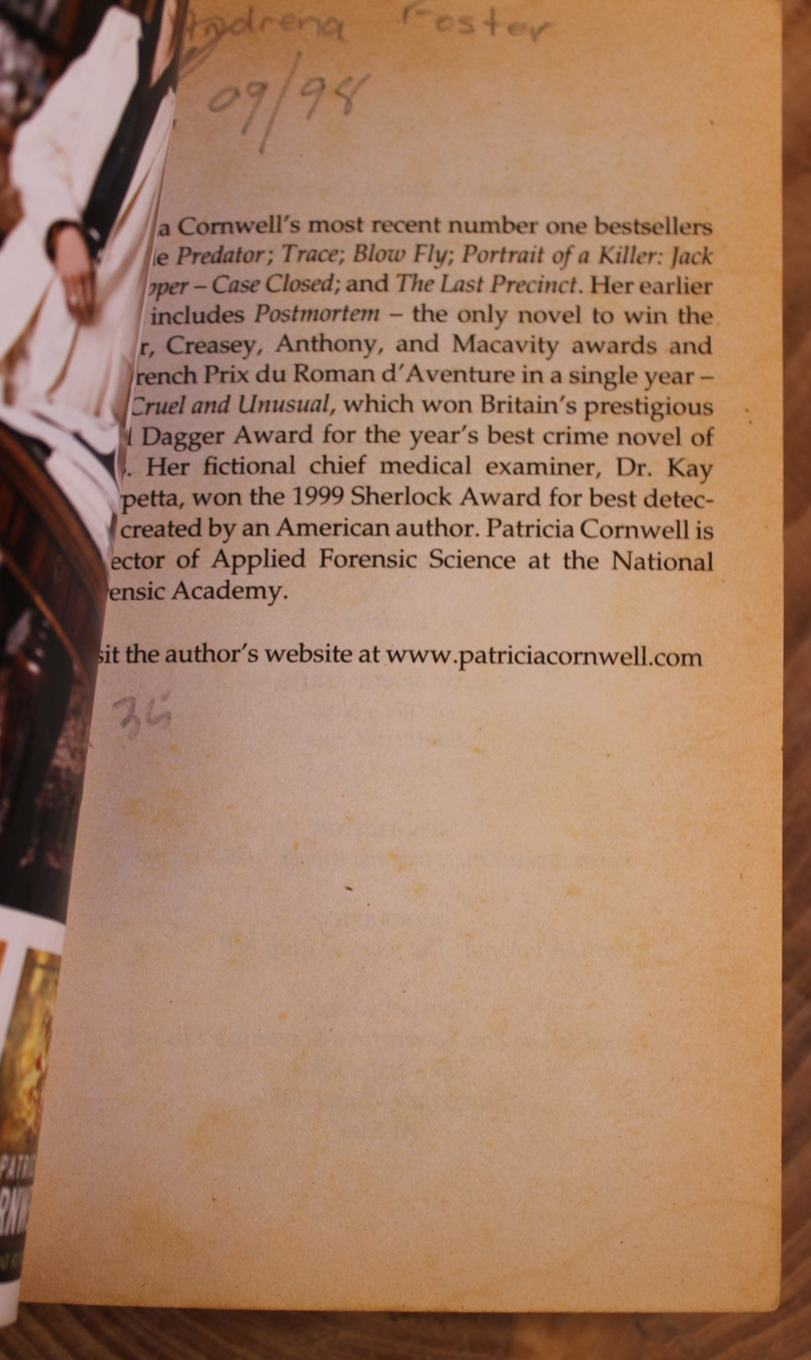 Point of Origin - Patricia Cornwell