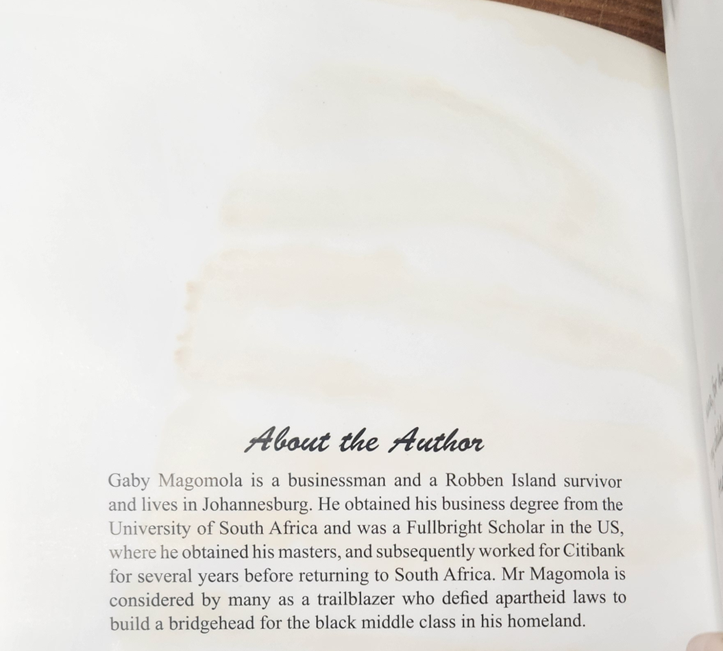 Robben Island to Wall Street - Gaby Magomola