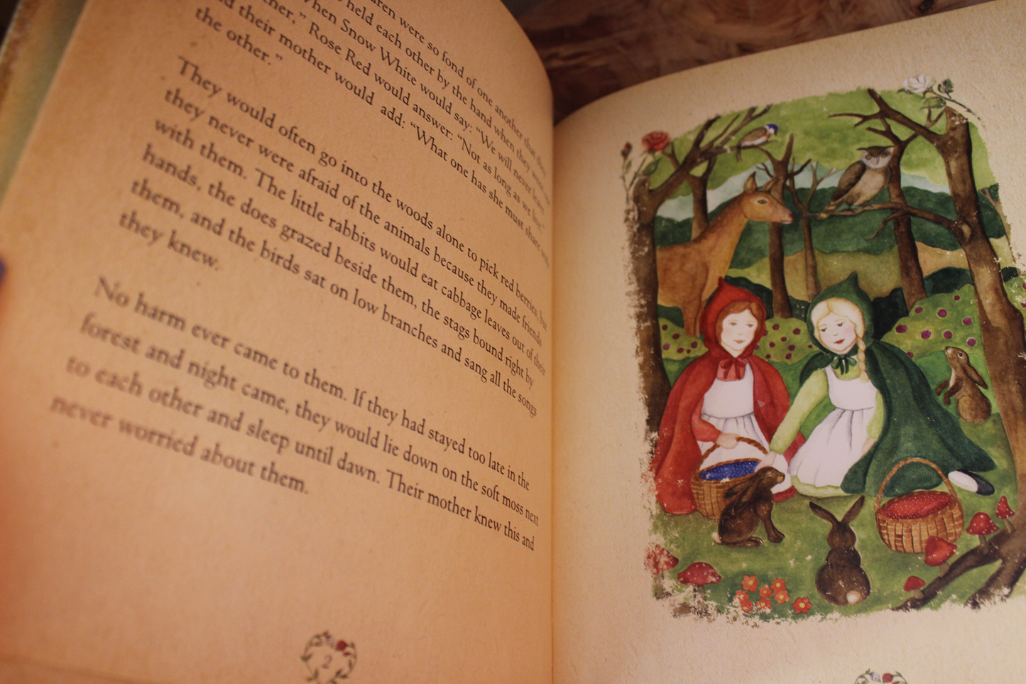 Snow White & Rose Red - The Brothers Grimm