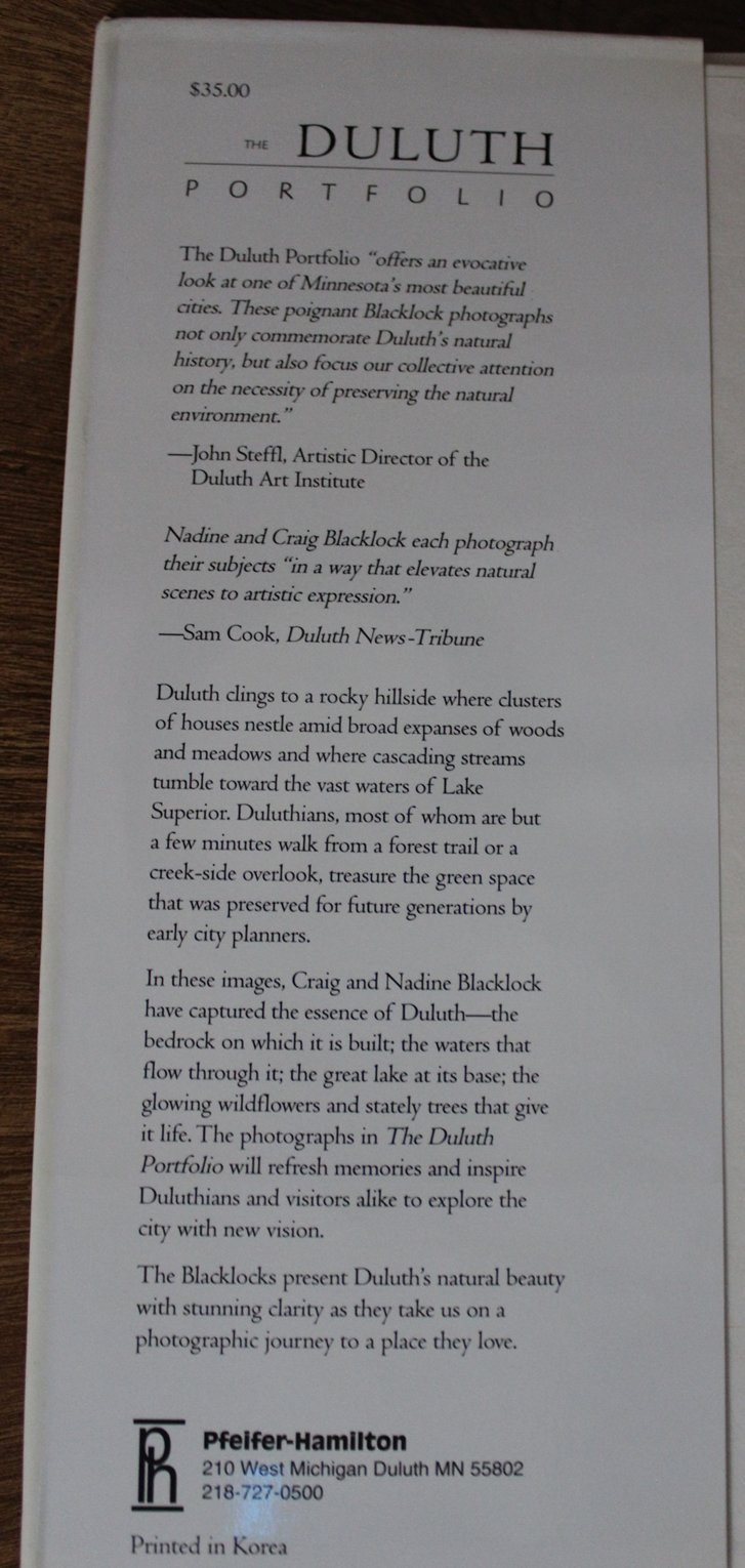 The Duluth Portfolio - Craig, Nadine Blacklock