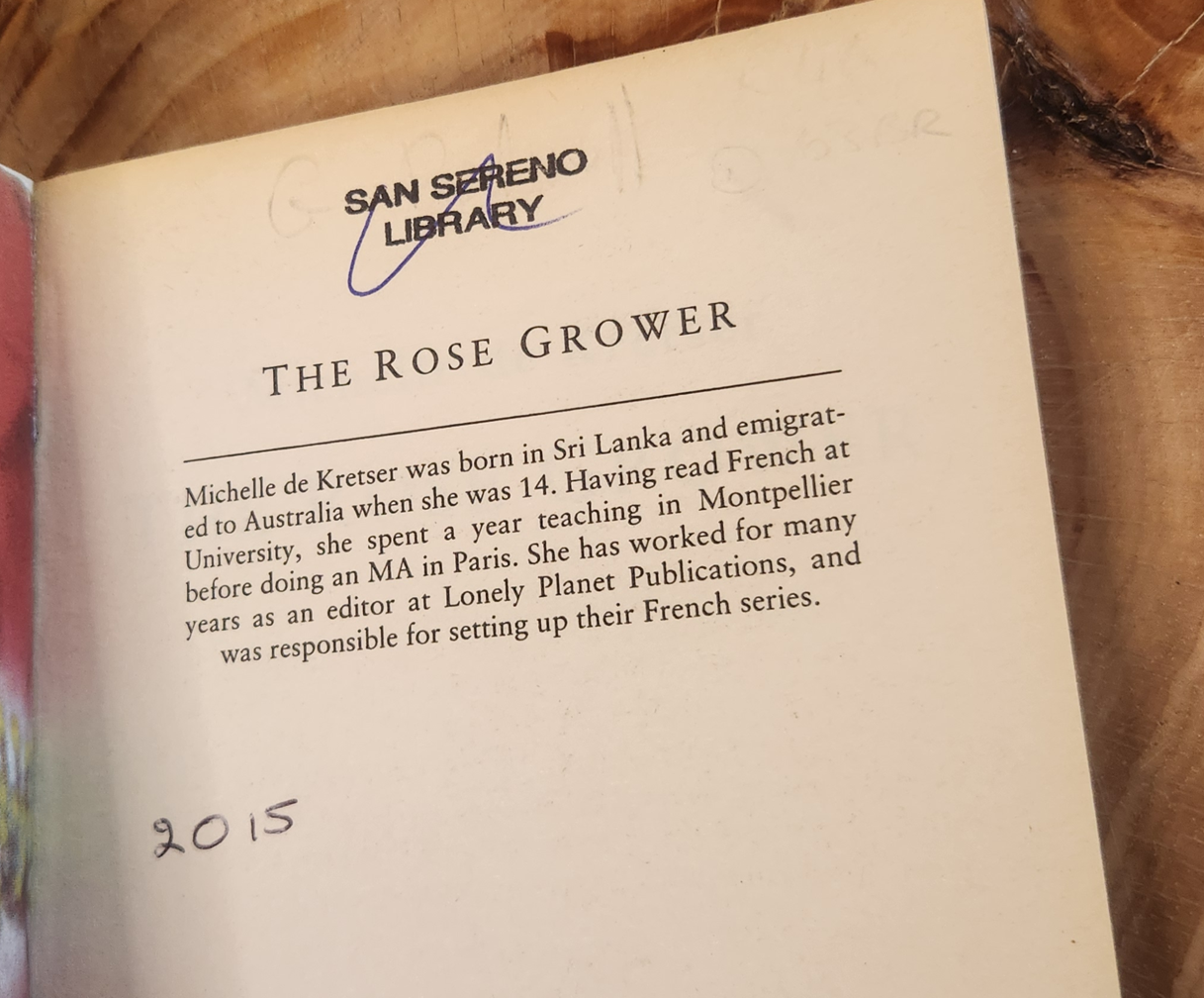 The Rose Grower - Michelle de Kretser