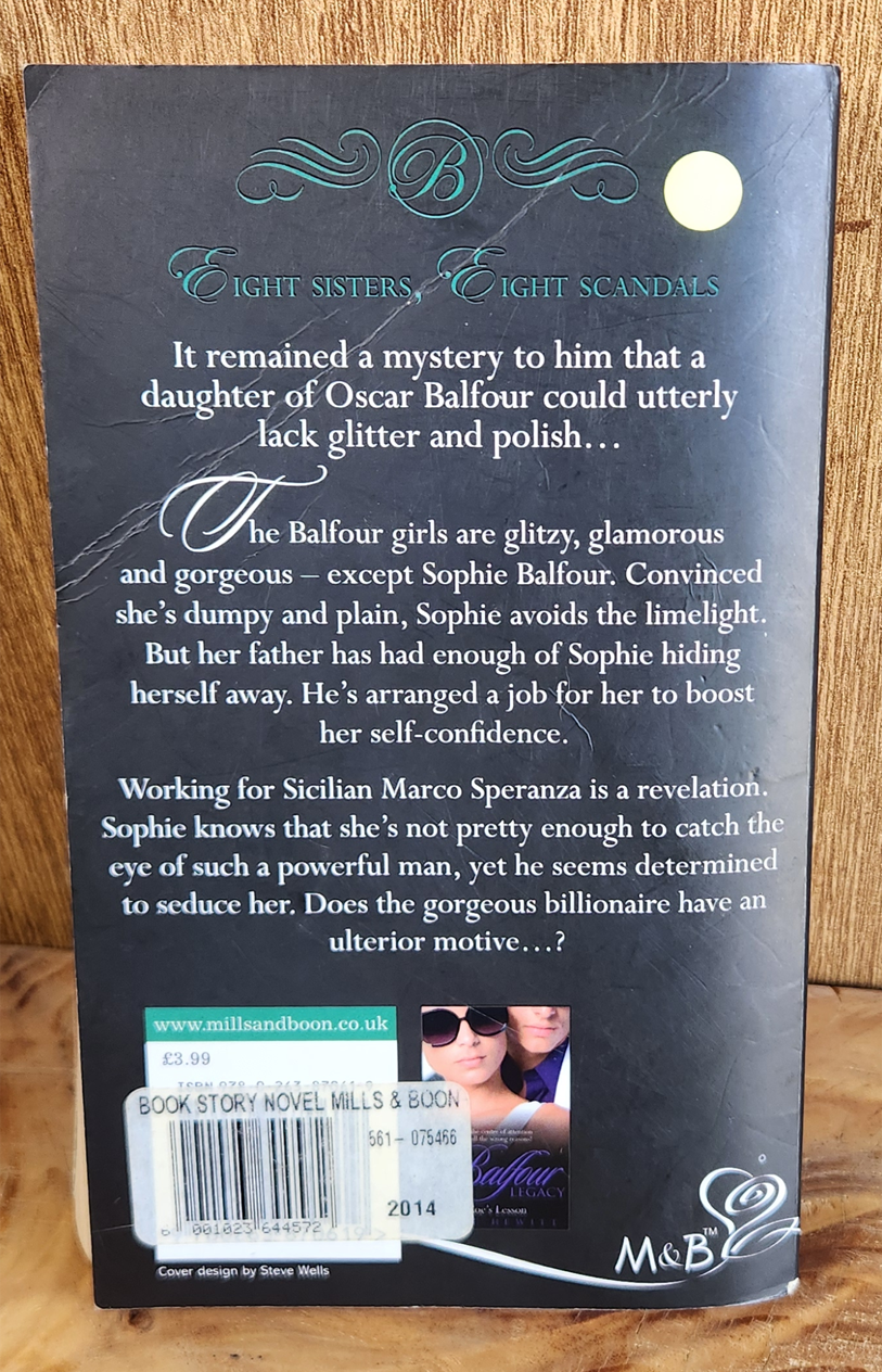 The Balfour Legacy, Sophie's Seduction - Kim Lawrence