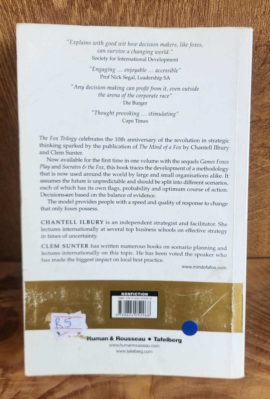 The Fox Trilogy - Chantell Ilbury, Clem Sunter