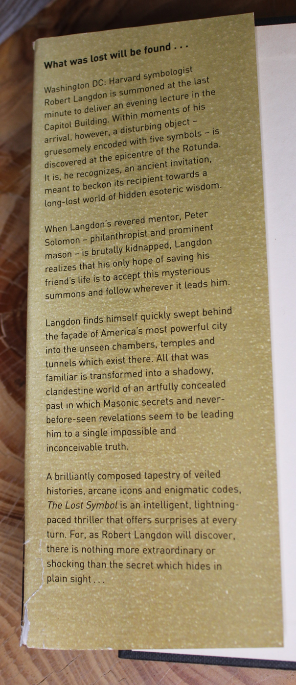 The lost symbol - Dan Brown