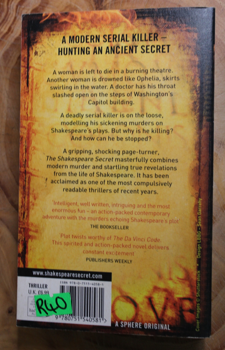 The shakespeare secret - J.L. Carrell