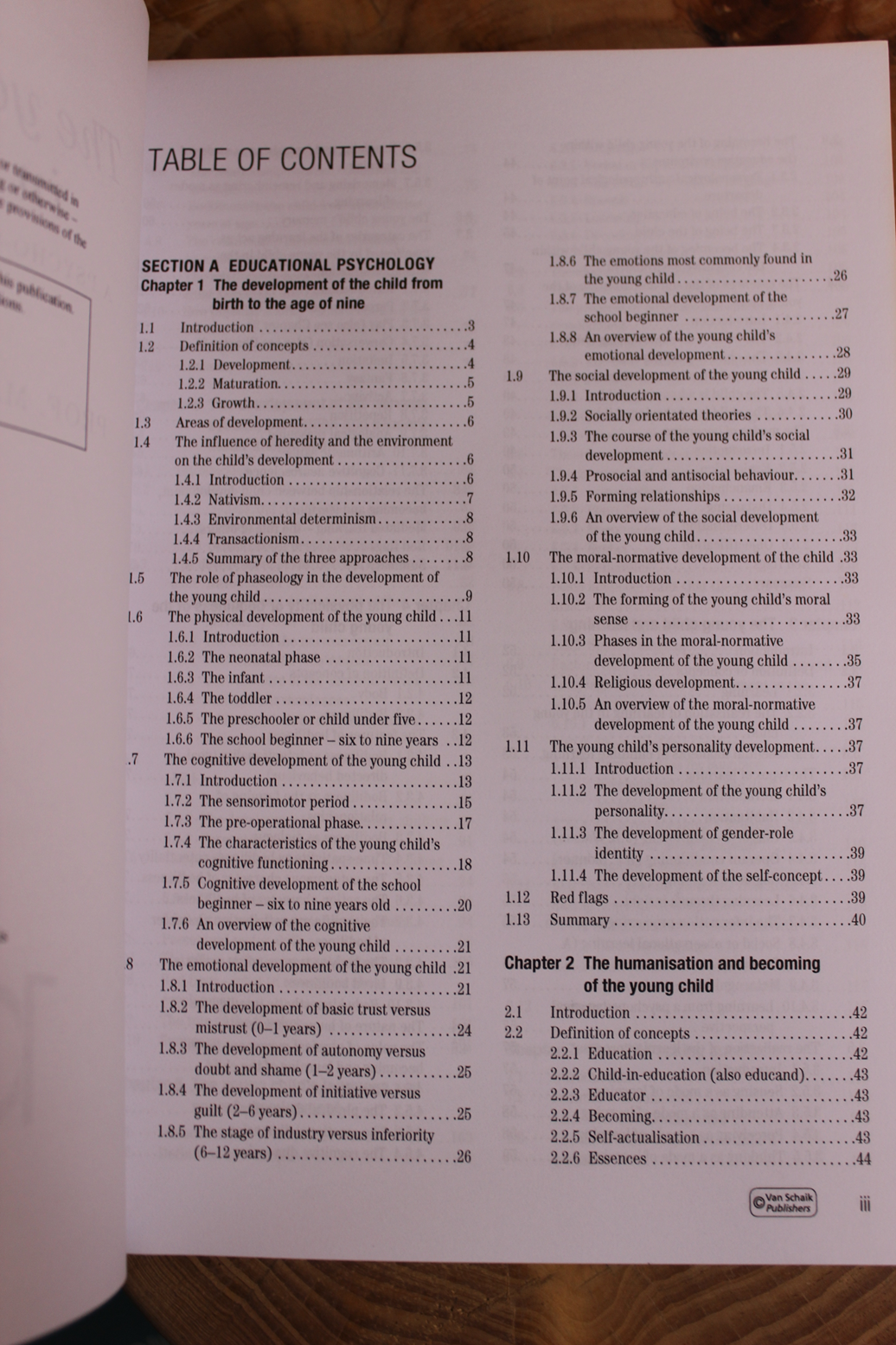 The young child in context - Marike W de Witt