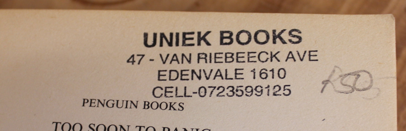 Too soon to panic - Gordon Forbes