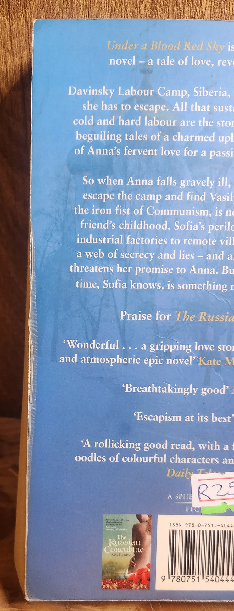 Under a blood red sky - Kate Furnivall