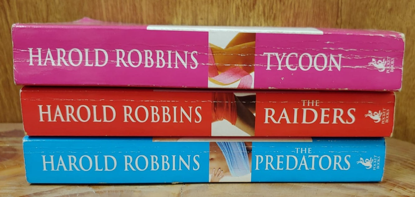 Harold Robbins 3 book bundle