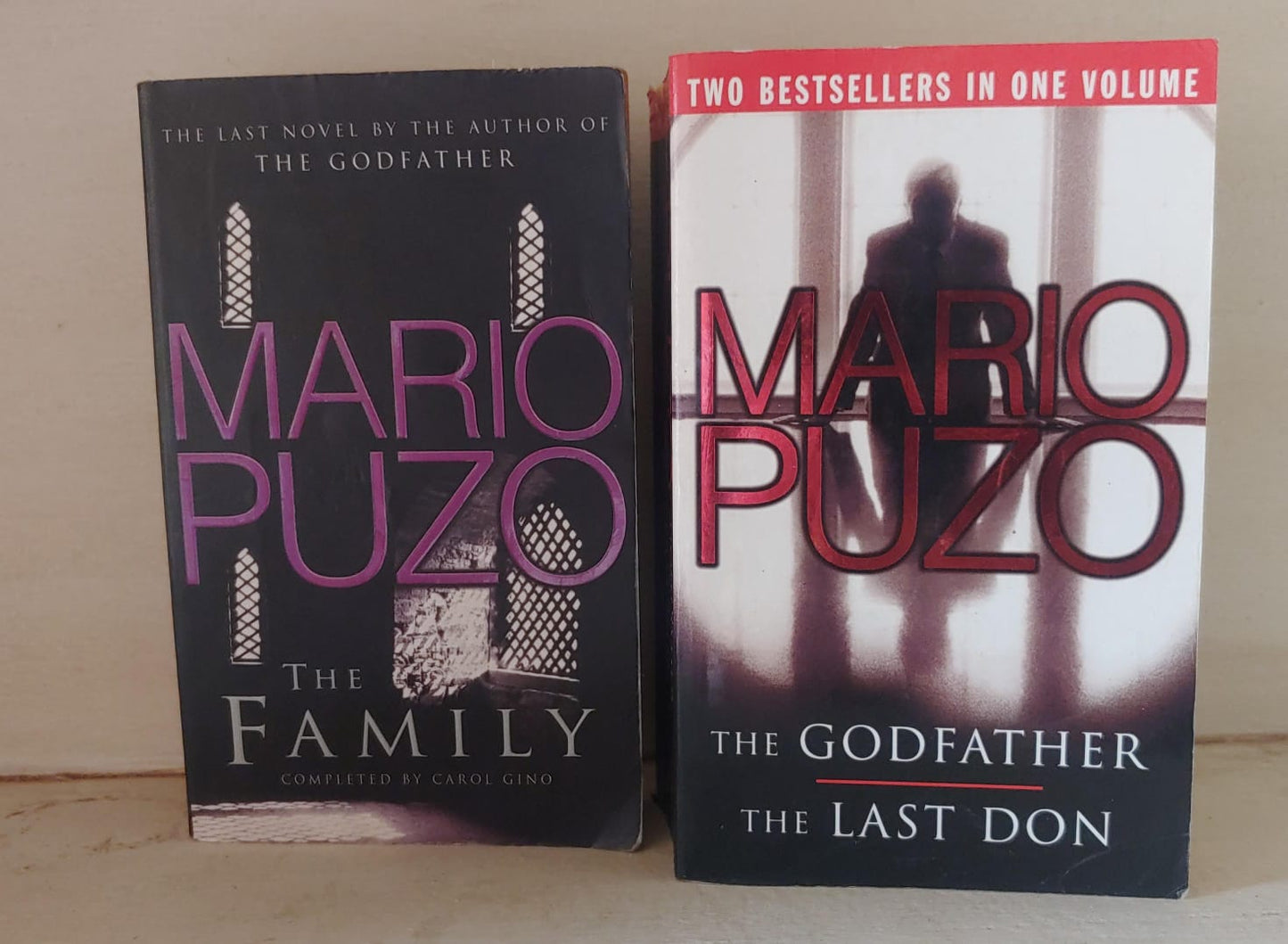 2 Mario Puzo books