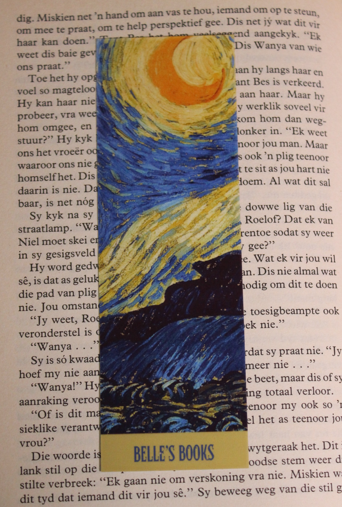 Laminated bookmark 46