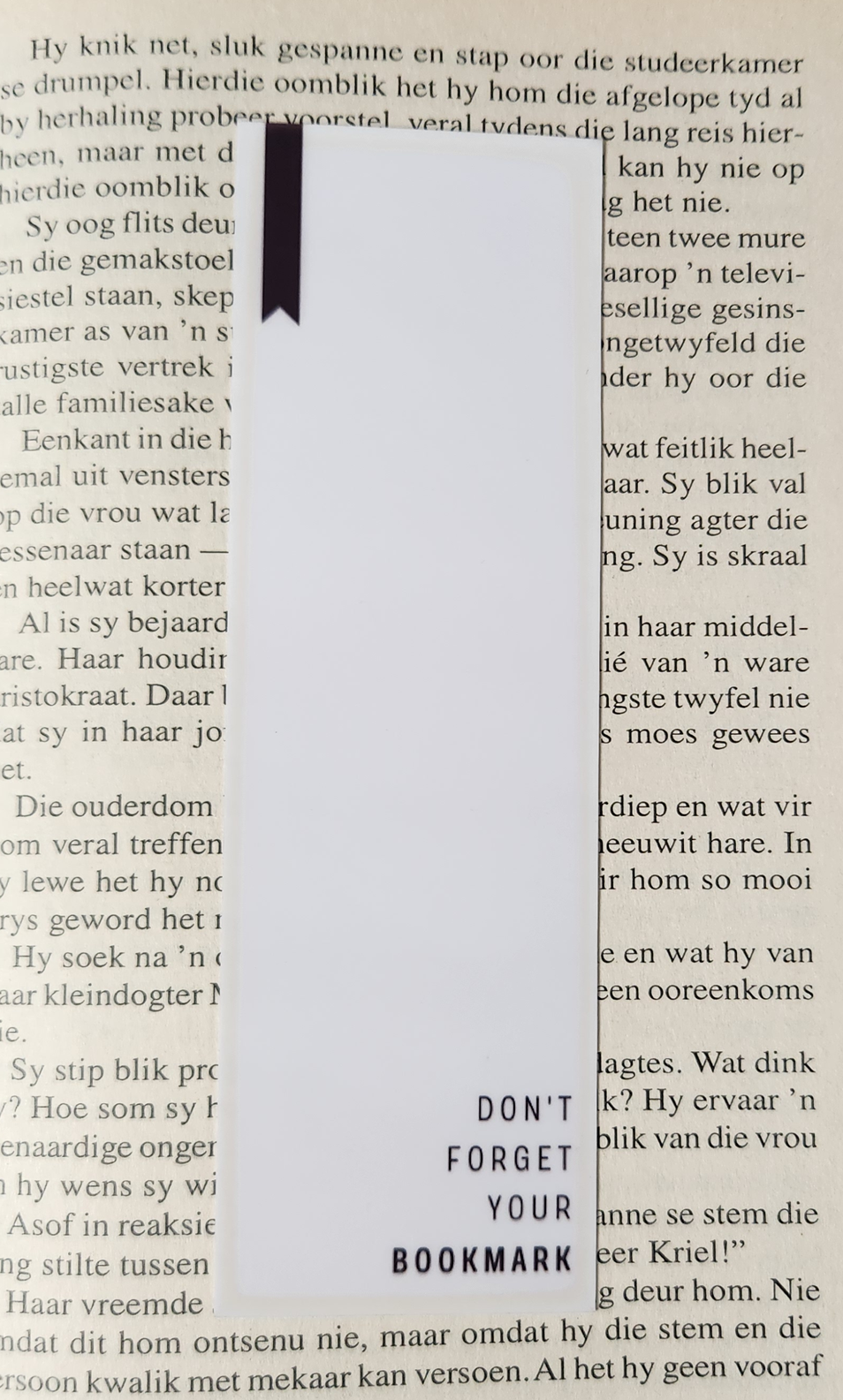 Laminated Bookmark 50