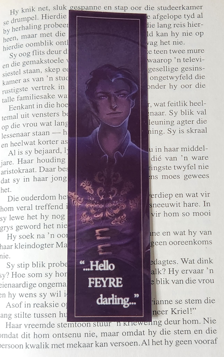 Laminated bookmark 40