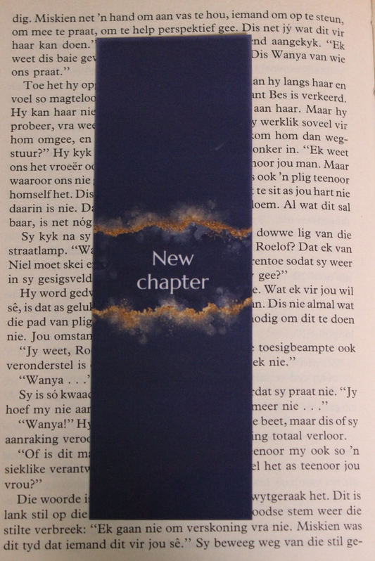 Laminated bookmark 26