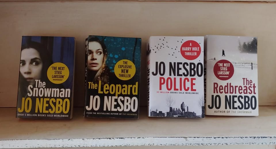 4 Jo Nesbo books