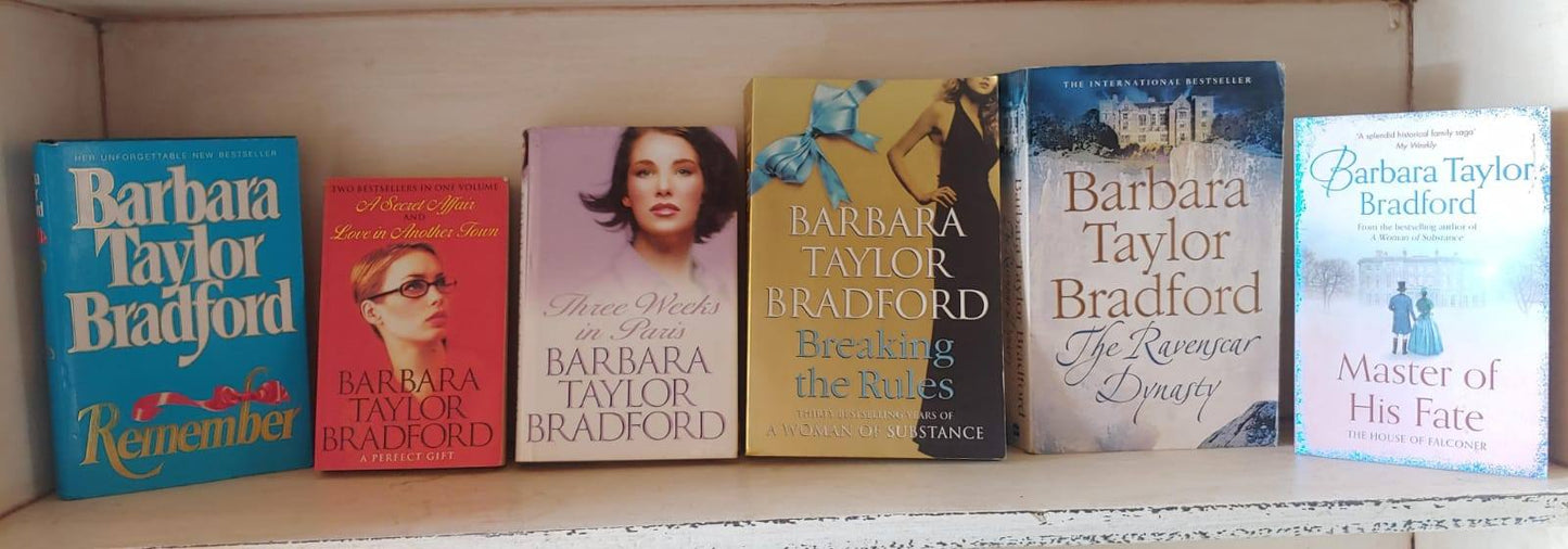 10 Barbara Taylor Bradford books