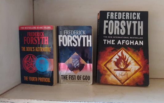 3 Frederick Forsyth books
