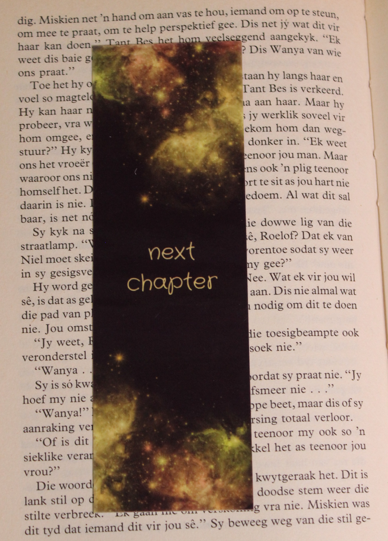 Laminated bookmark 13