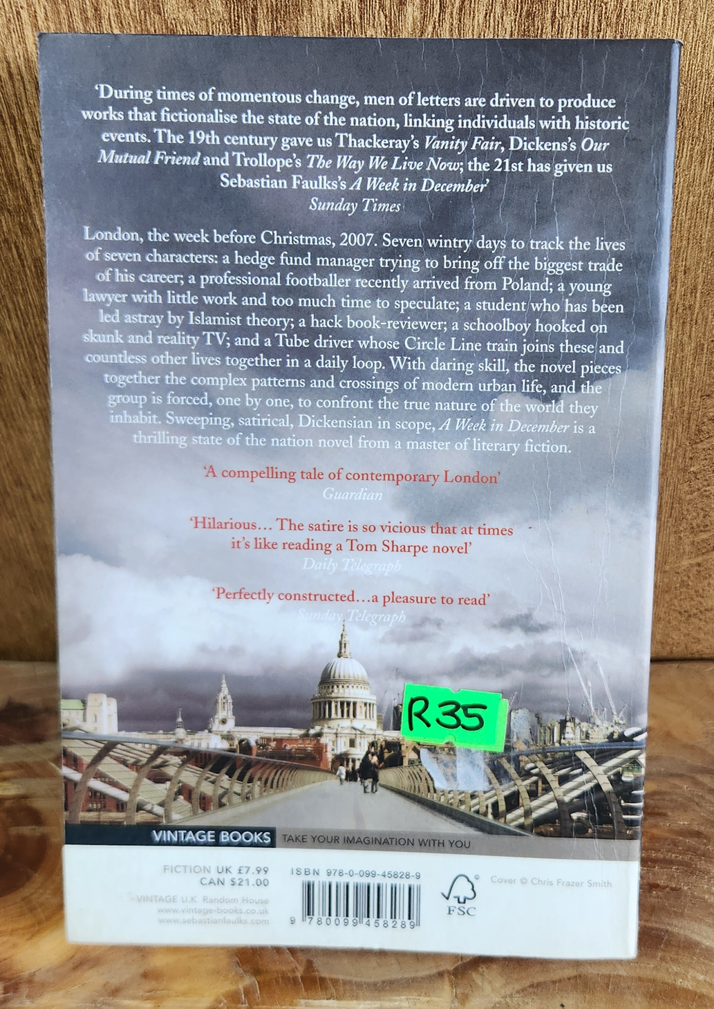 A Week in December - Sebastian Faulks