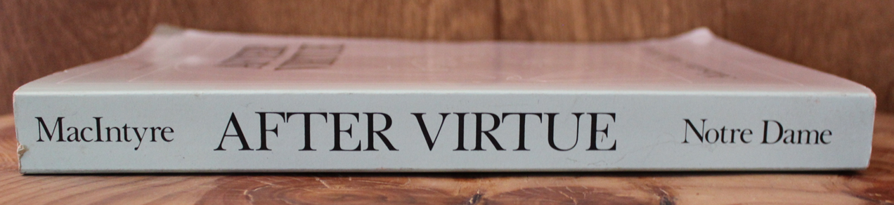 After Virtue - Alasdair MacIntyre