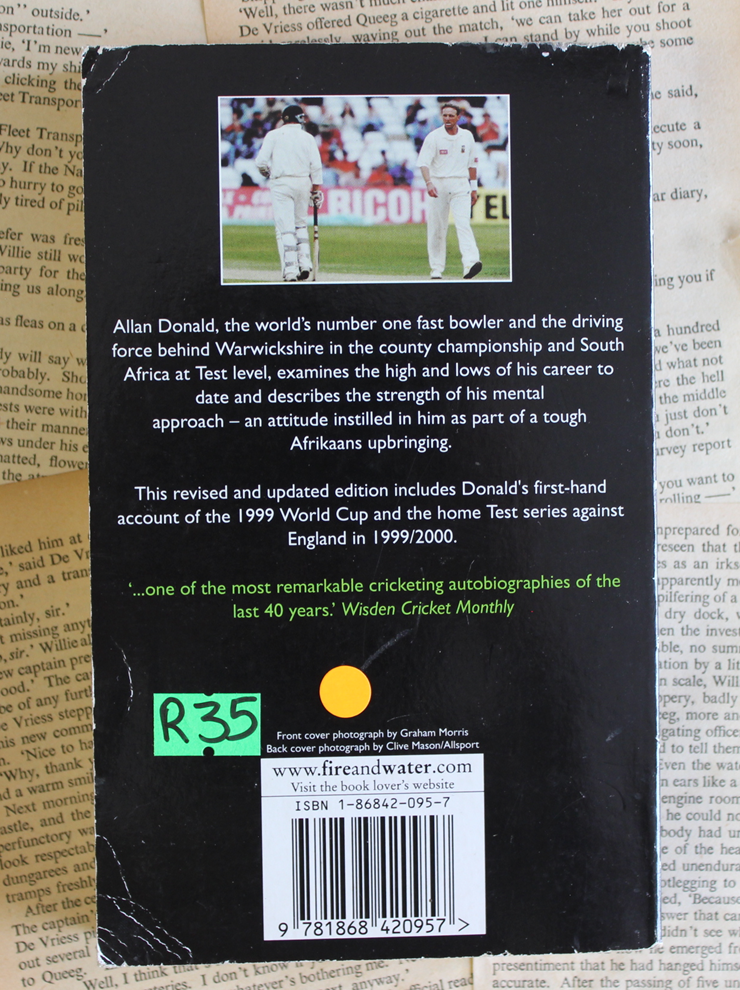 Allan Donald, The autobiography - White Lightning