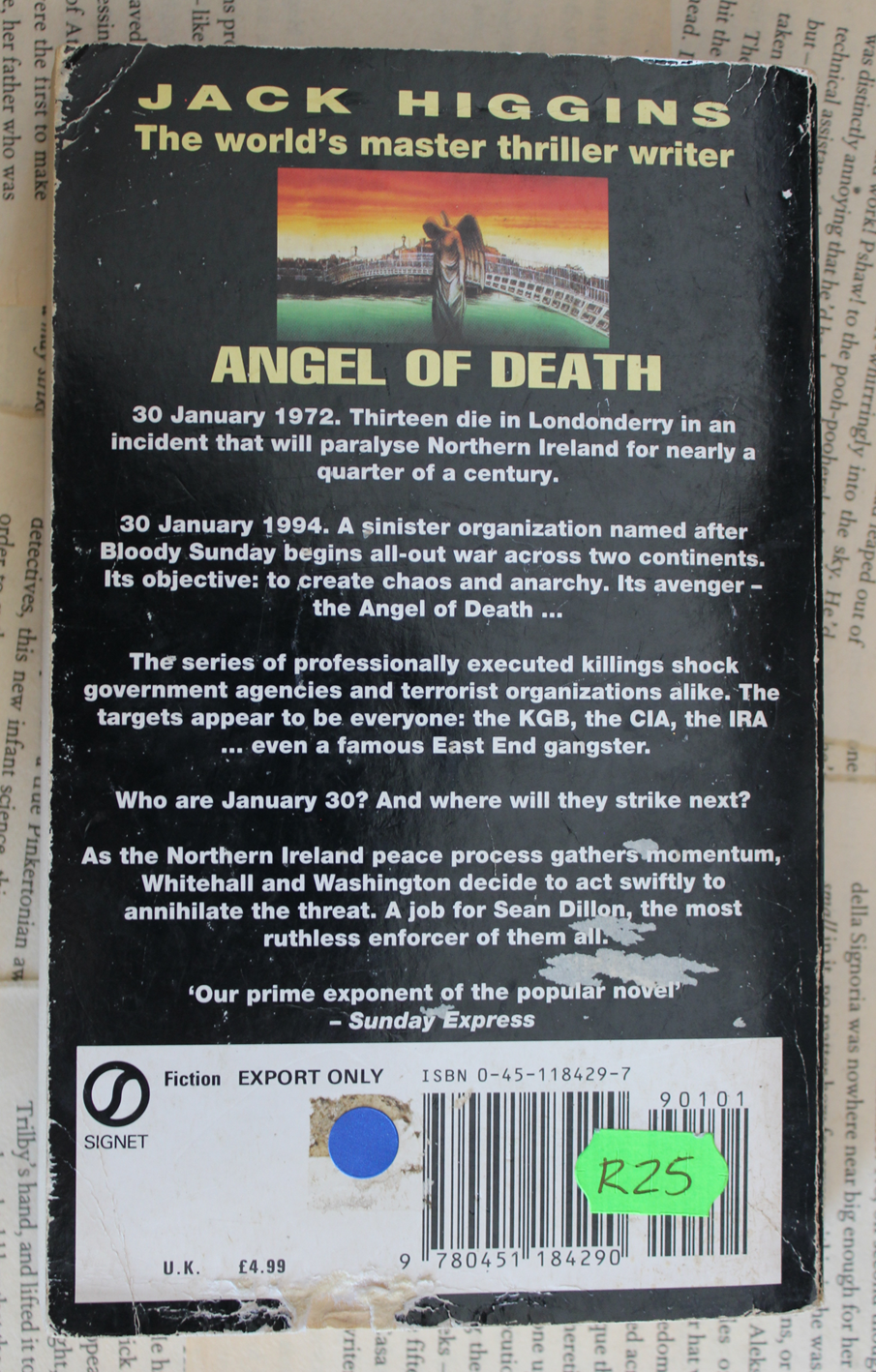 Angel of death - Jack Higgins