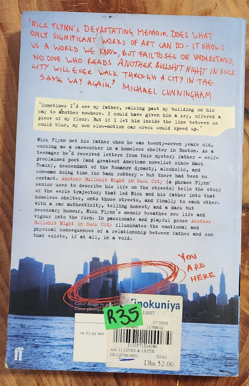 Another Bullshit Night in Suckcity - Nick FLynn