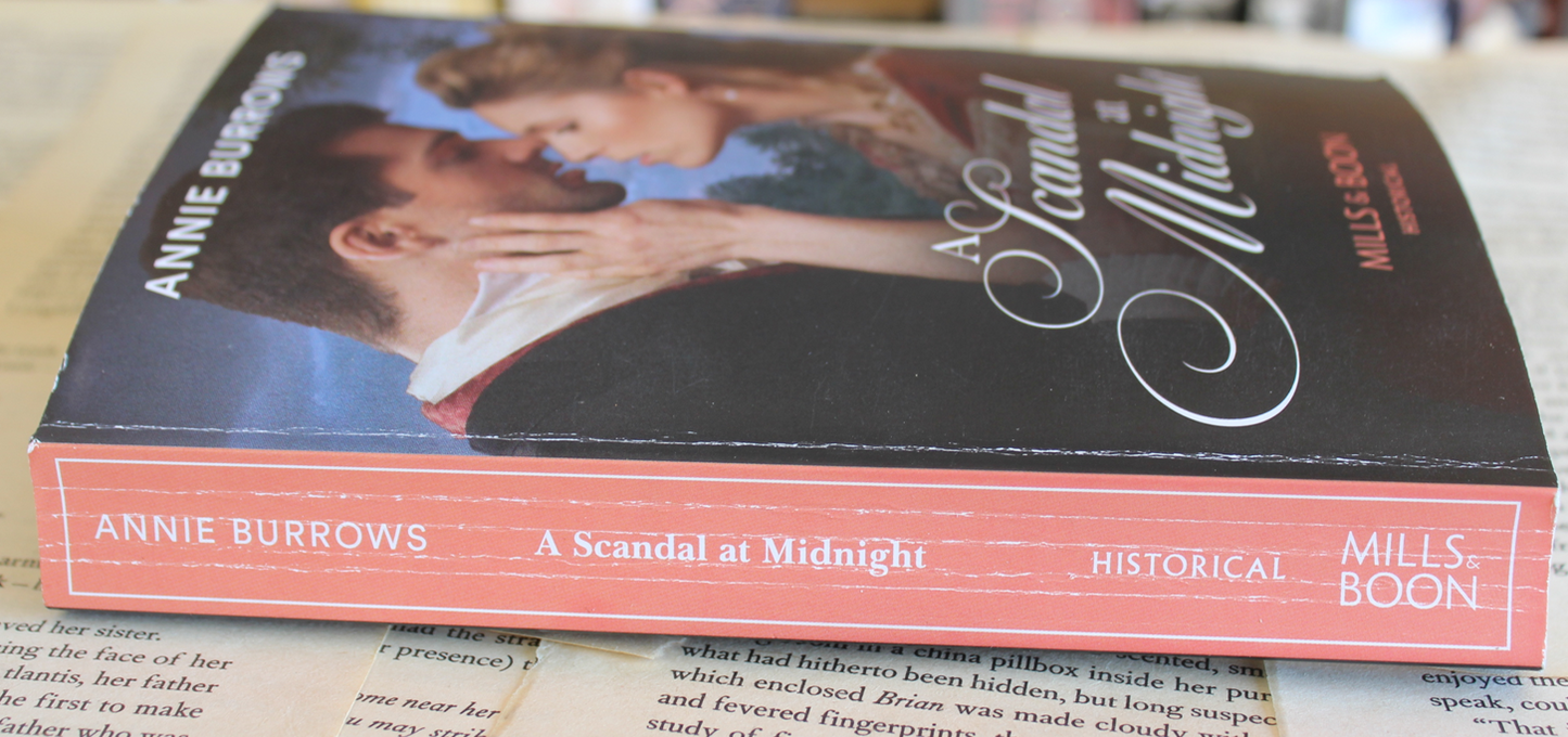 A scandal at midnight - Annie Burrows