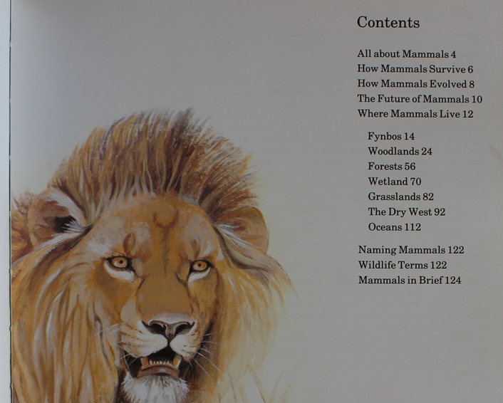 A young naturalist book Mammals of Southern Africa