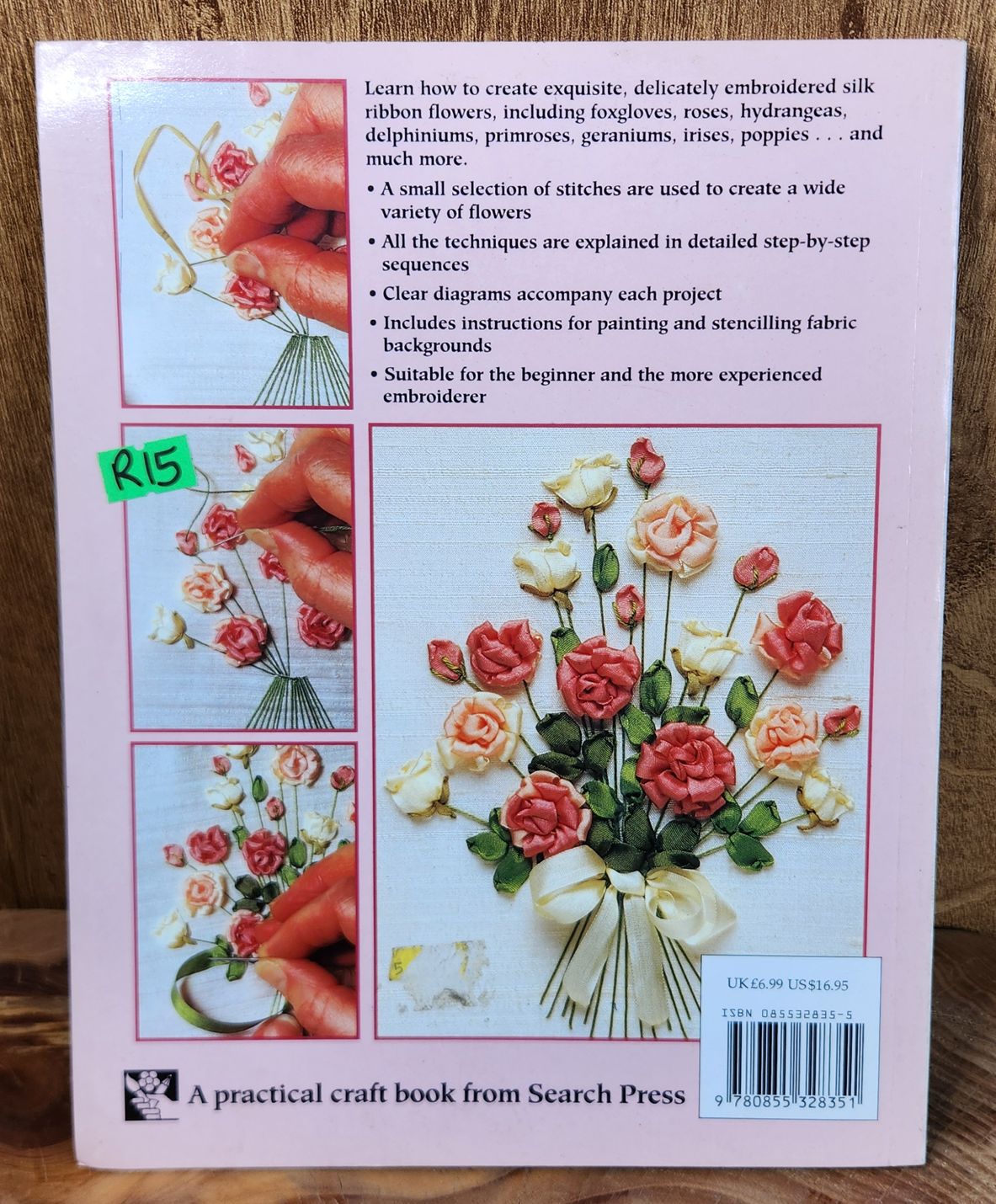 Beginner's guide to Silk Ribbon Embroidery - Ann Cox