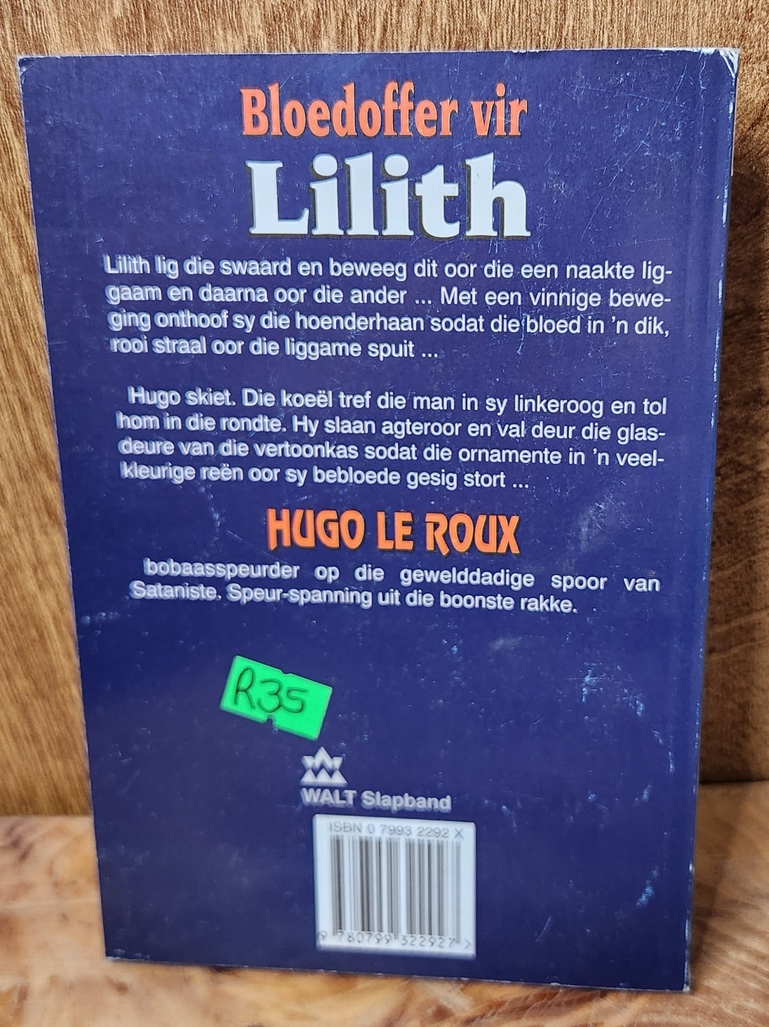 Bloedoffer vir Lilith - Hugo le Roux