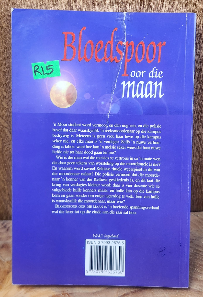 Bloedspoor oor die maan - Bets Smith
