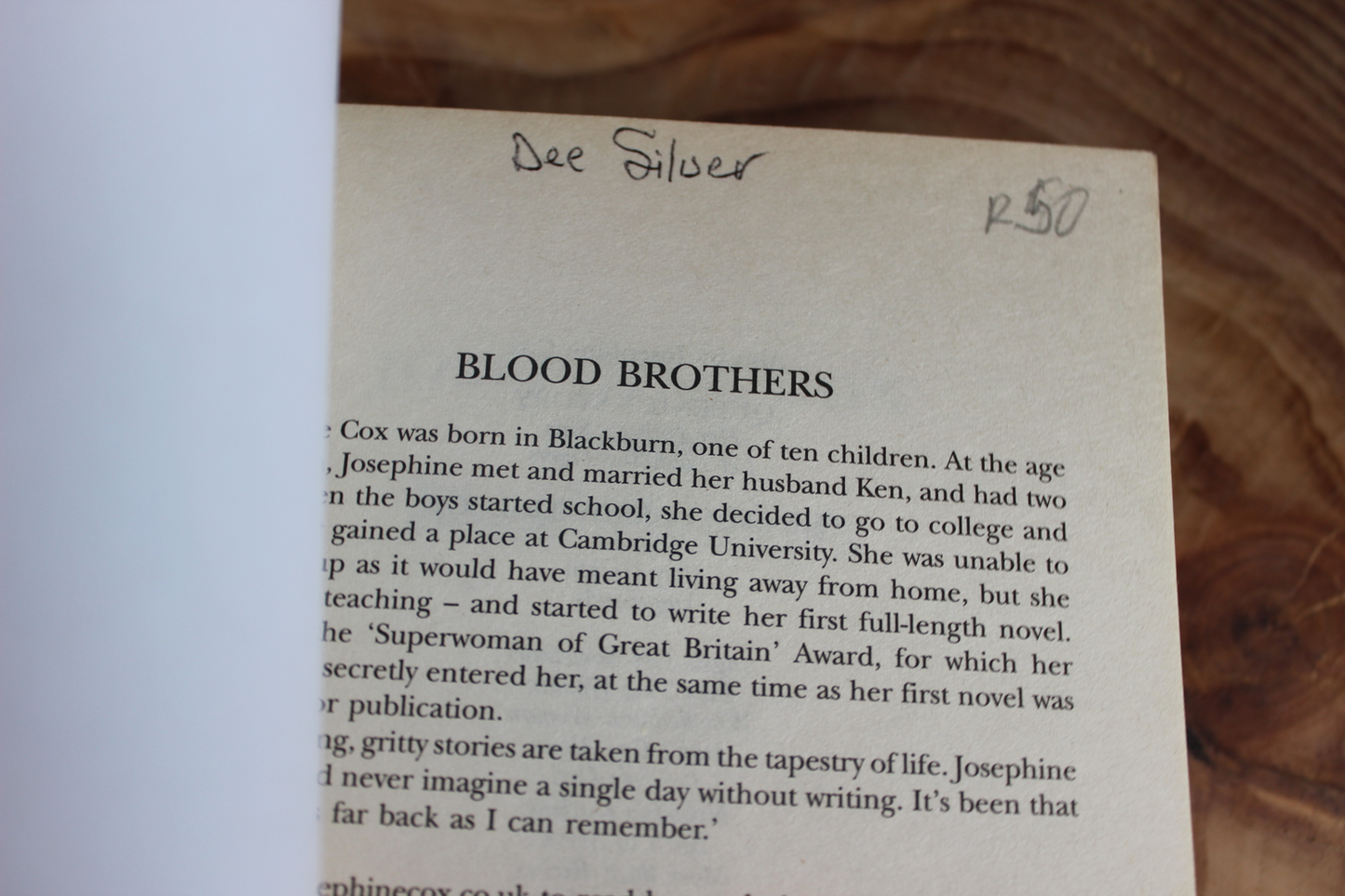 Blood Brothers - Josephine Cox