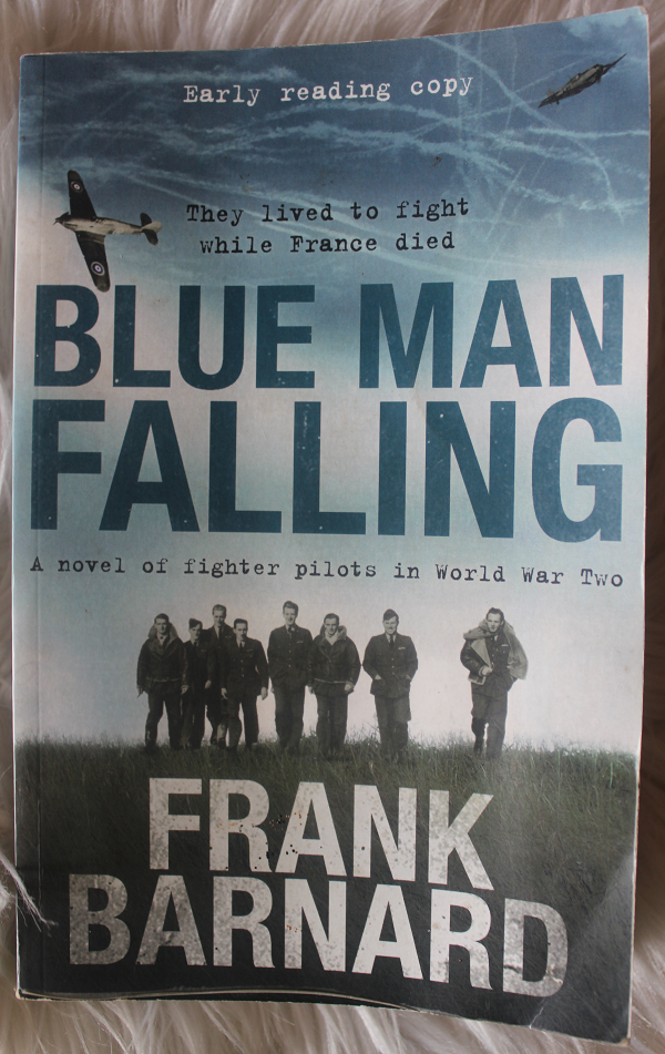 Blue Man Falling - Frank Barnard