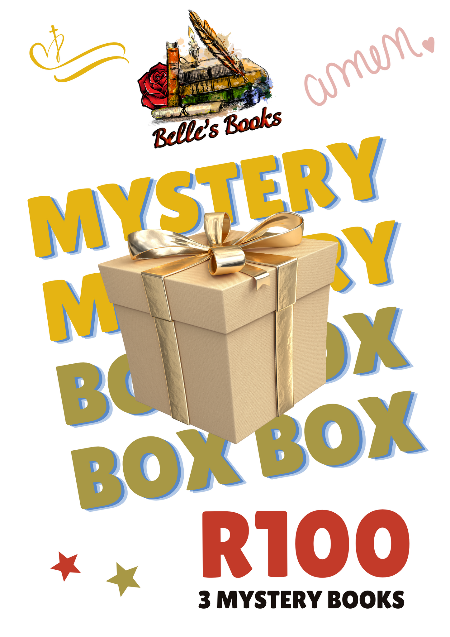 Christian Fiction Mystery Book Box