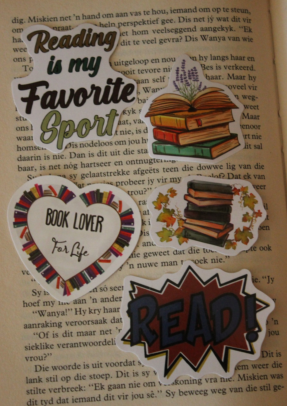 Book Sticker Set 2