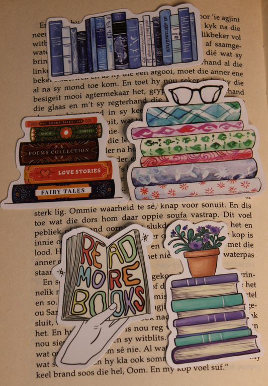 Book Sticker Set B