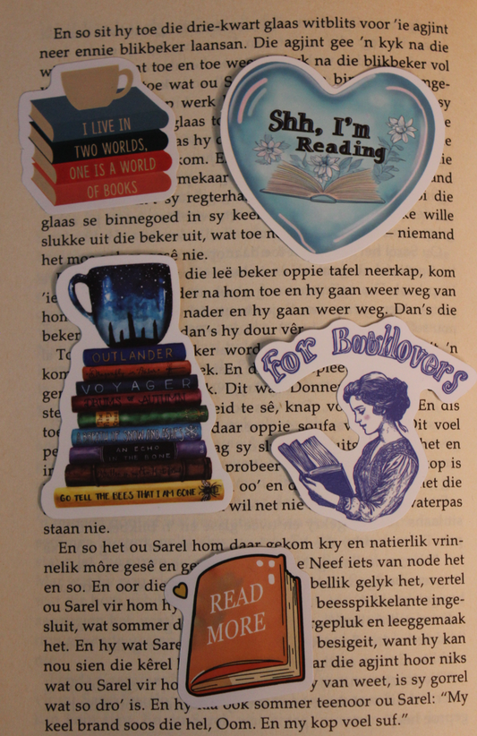 Book Sticker Set F