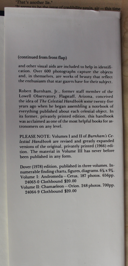 Burnham's Celestial Handbook - Robert Burnham. Jr.