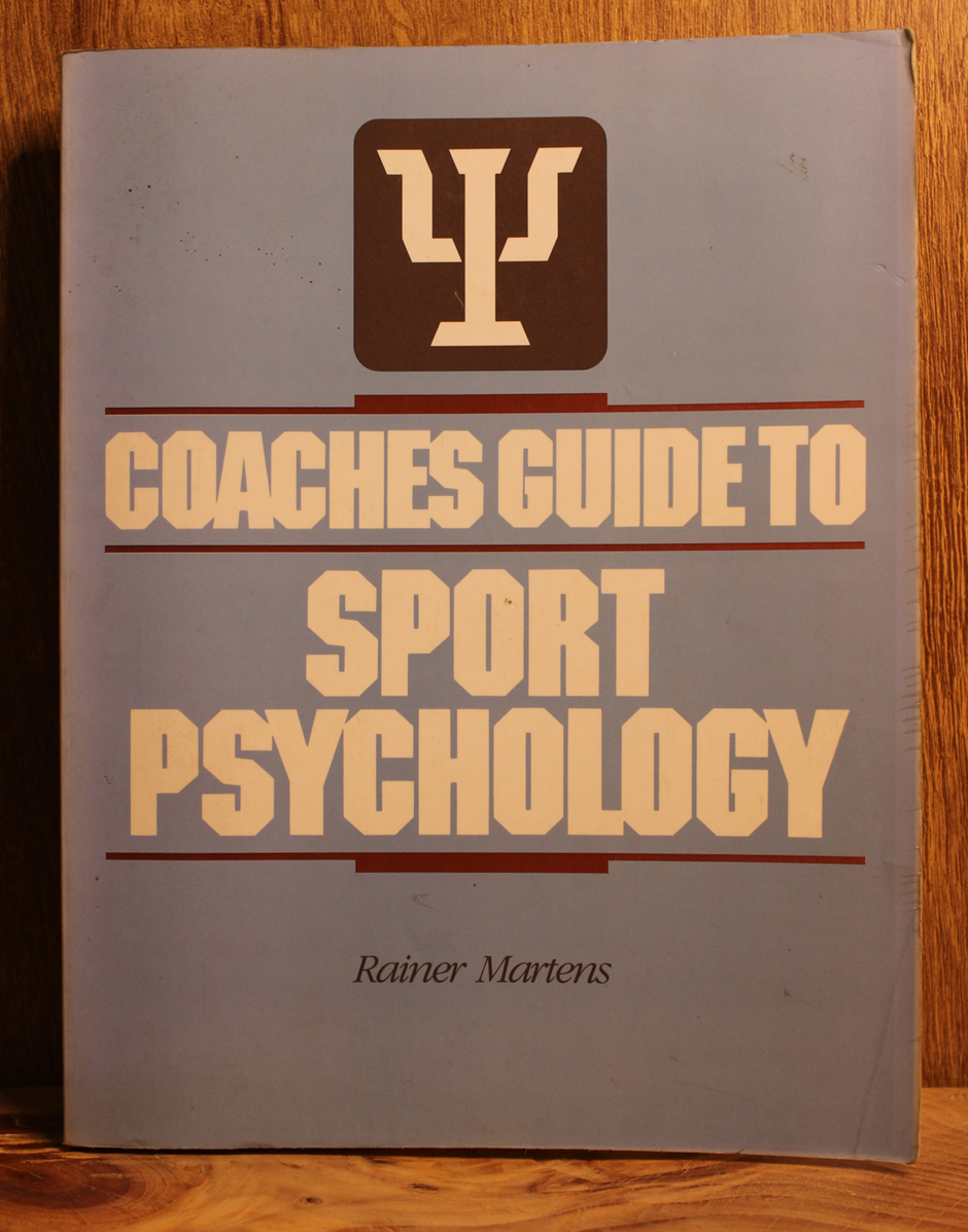 Coaches guide to Sport Psychology - Rainer Martens – Belle's Books ...