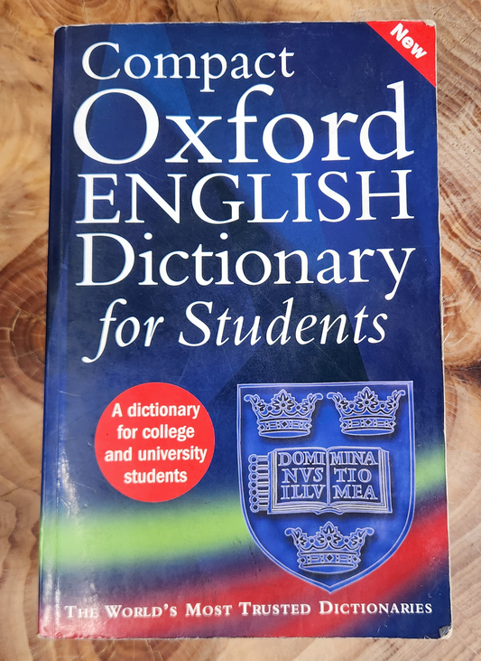 Compact Oxford English Dictionary for students