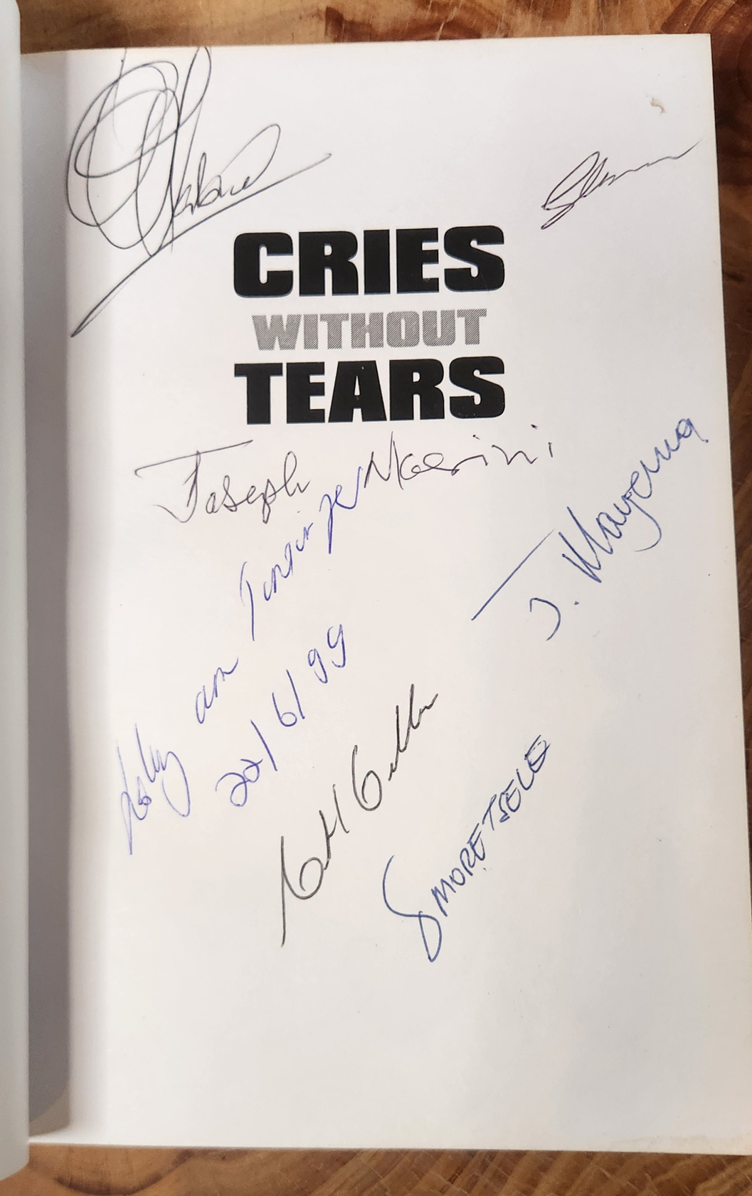 Cries without tears - Lesley Ann Tintinger